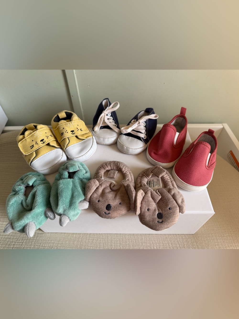 Newborn baby shoe bundle